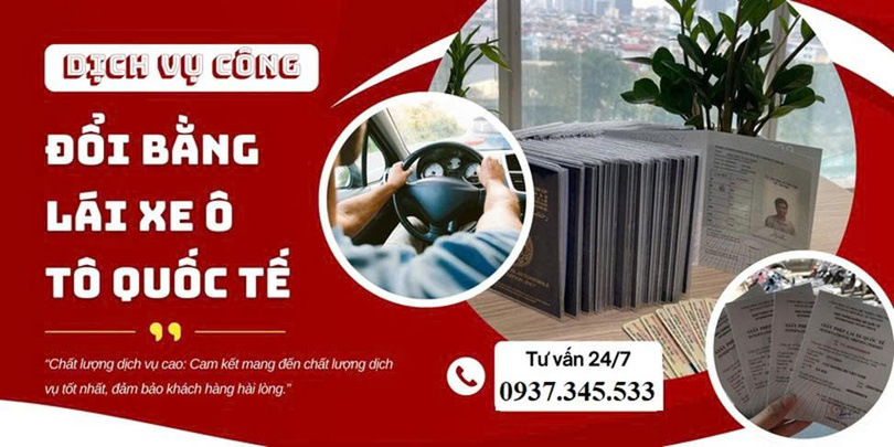 Dịch vụ đổi bằng lái xe quốc tế IAA tại Hà Tĩnh