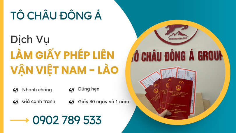 Dịch vụ làm giấy phép liên vận Việt Lào tại Sơn La