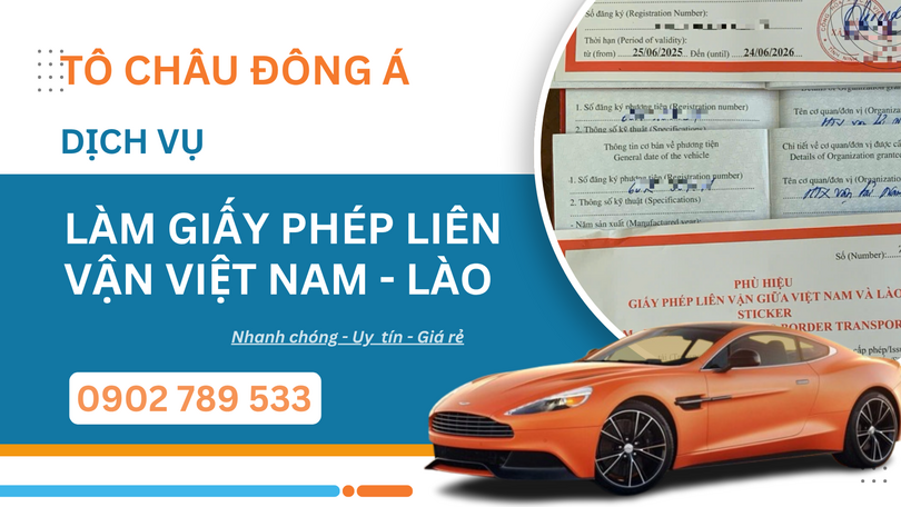 Dịch vụ làm giấy phép liên vận Việt Lào tại Tuyên Quang