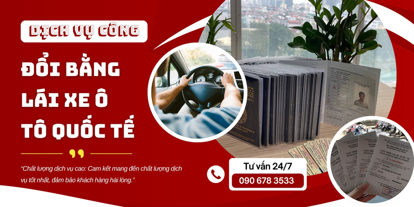 Quy trình đổi bằng lái xe ô tô quốc tế tại Long An