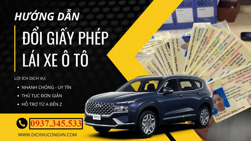 Đổi bằng lái xe ô tô uy tín tại Đà Nẵng