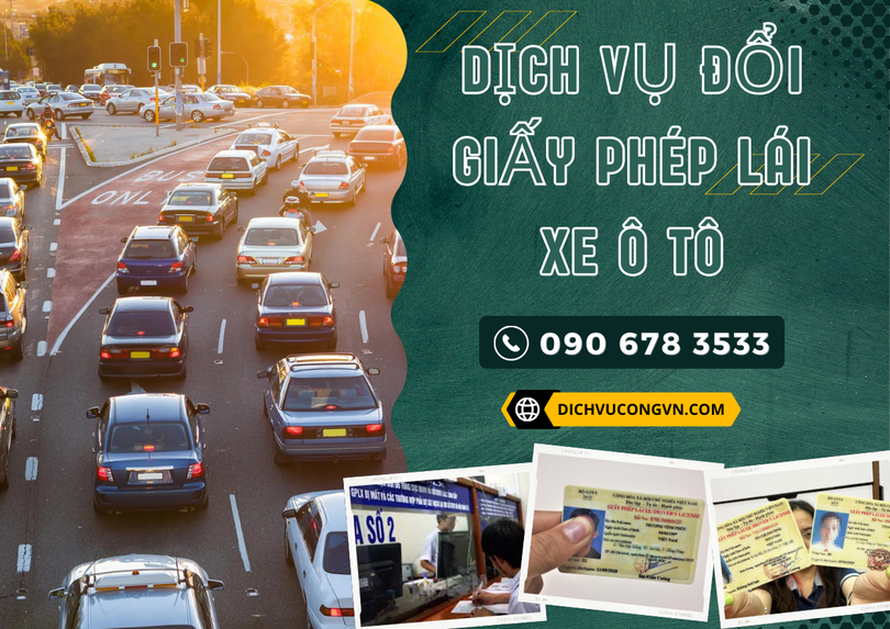 Đổi giấy phép lái xe ô tô tại Đà Nẵng