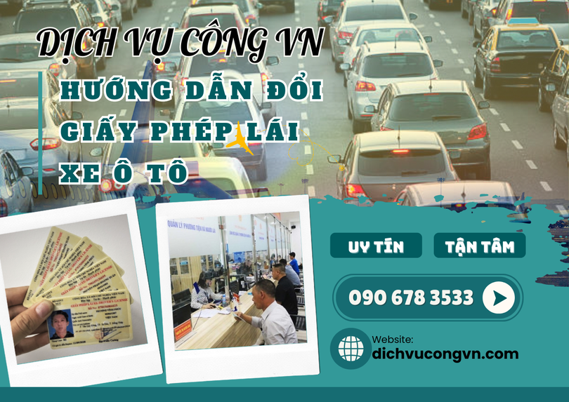 Hướng dẫn đổi giấy phép lái xe ô tô tại Đà Nẵng