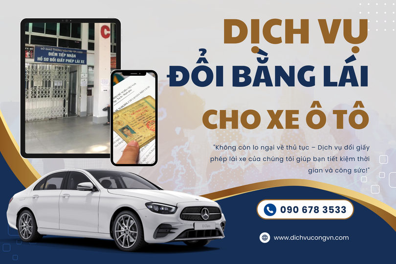 Thủ tục đổi giấy phép lái xe ô tô tại Đồng Nai