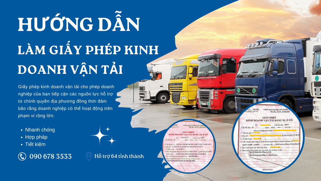 Làm giấy phép kinh doanh vận tải ở Hải Phòng cần những gì