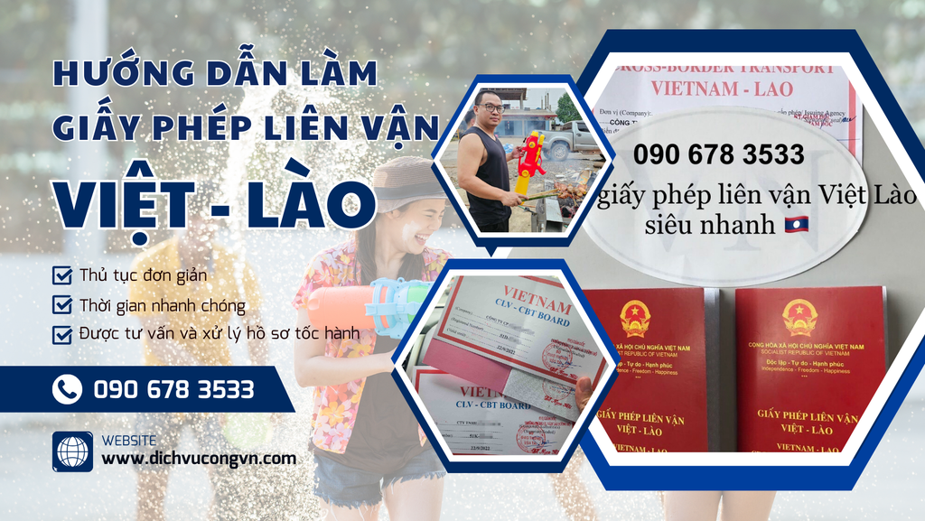 Hướng dẫn làm giấy phép liên vận Việt Lào ở Bắc Ninh