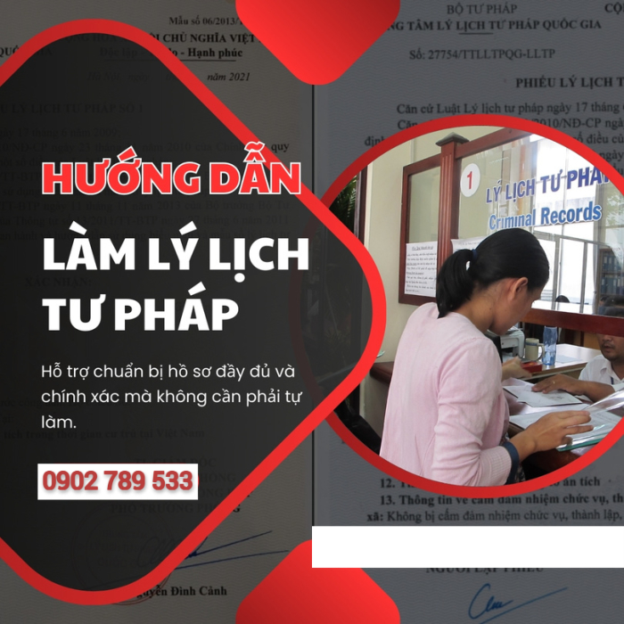 Làm lý lịch tư pháp Hòa Bình