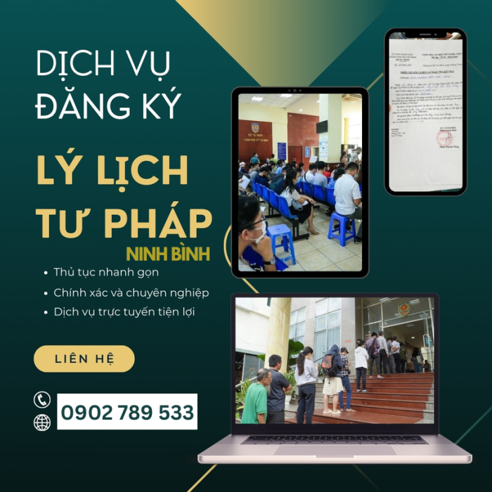 Lý lịch Tư pháp tại Ninh Bình 