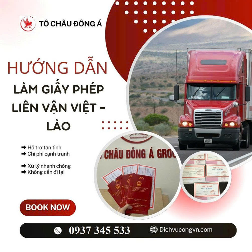 Làm giấy phép liên vận việt lào tại Hồ Chí Minh Vũng Tàu cũ