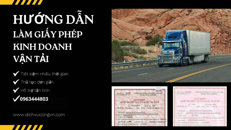 Làm giấy phép kinh doanh vận tải tại Hưng Yên