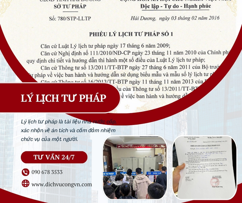 Làm lý lịch tư pháp tại Đồng Nai