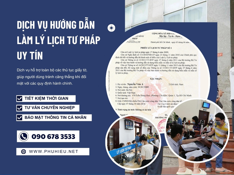 Hướng dẫn làm lý lịch tư pháp tại Nghệ An uy tín