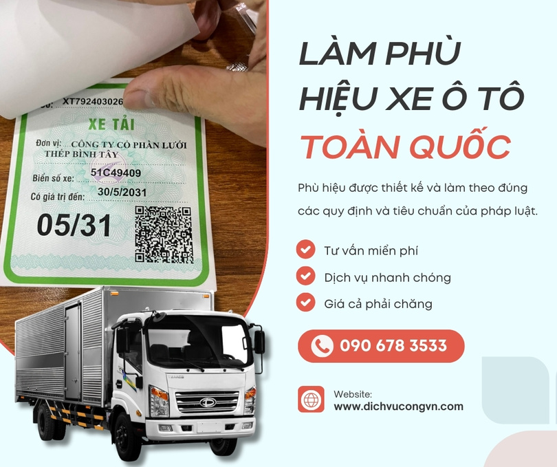 Làm phù hiệu xe ô tô tại Đồng Nai có bắt buộc