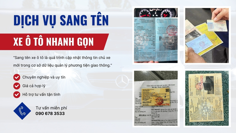 Quy trình sang tên xe ô tô tại Bắc Ninh