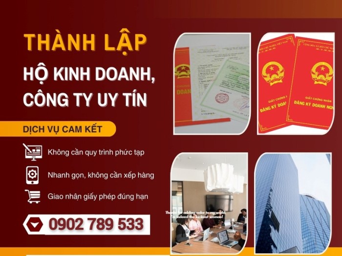 Thành lập công ty, hộ kinh doanh uy tín tại Hưng Yên