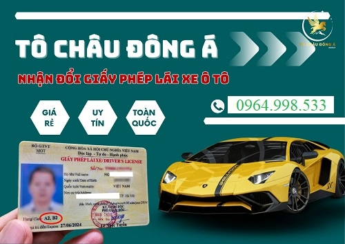 ĐỊA CHỈ ĐỔI BẰNG LÁI XE UY TÍN, GIÁ RẺ TẠI THÁI NGUYÊN