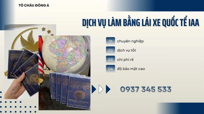 DỊCH VỤ LÀM BẰNG LÁI QUỐC TẾ IAA TẠI TÂY NINH – NHẬN NHANH, KHÔNG CẦN ĐẾN TRỰC TIẾP!