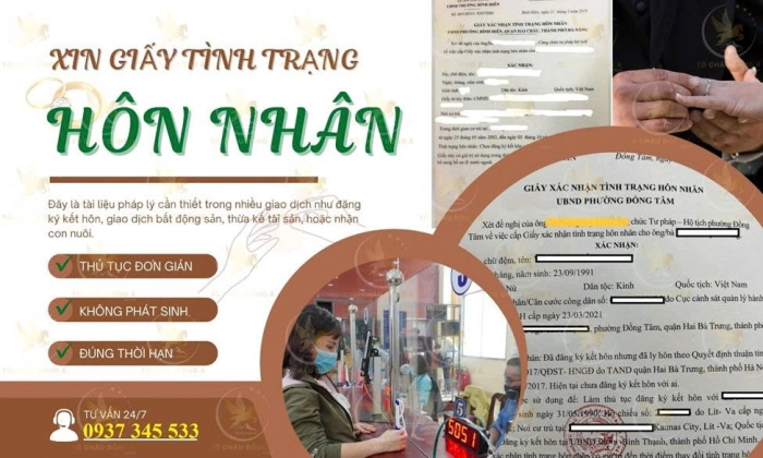 Dịch Vụ Làm Giấy Xác Nhận Tình Trạng Hôn Nhân tại Cần Thơ