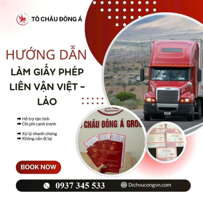 DỊCH VỤ LÀM NHANH GIẤY PHÉP LIÊN VẬN ĐI LÀO XE BÁN TẢI Ở  HỒ CHÍ MINH (VŨNG TÀU CŨ)