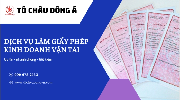 Hướng dẫn chi tiết làm giấy phép kinh doanh vận tải tại TP Cần Thơ