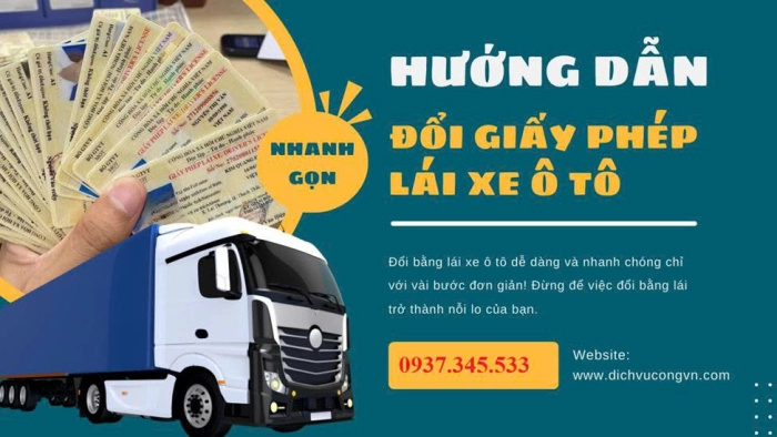 TẤT TẦN TẬT: HƯỚNG DẪN ĐỔI BẰNG LÁI XE ONLINE NHANH CHÓNG, THÀNH CÔNG 100%